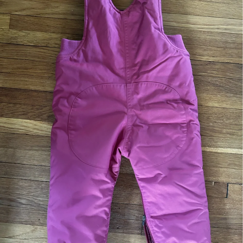Patagonia Pink Kids Snow Bib Overalls